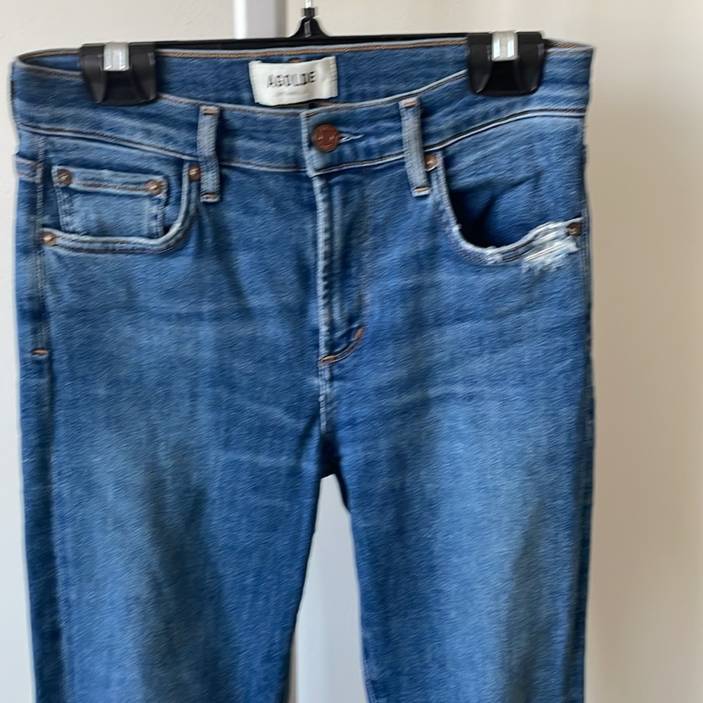AGOLDE Sophie Mid Rise Ankle Skinny jeans, size 27 - Picture 5 of 12